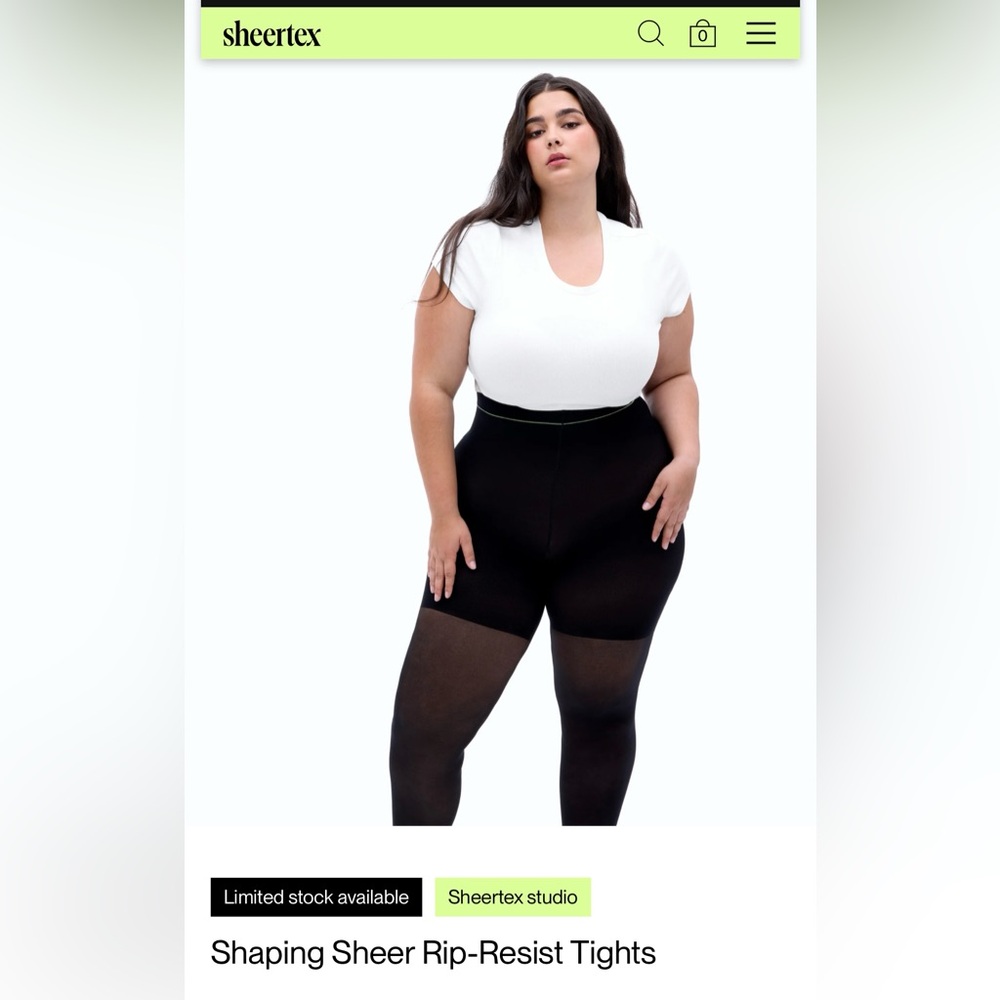 Shaping Sheer Rip-Resist Tights
